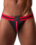 NASTY PIG NASTY PIG BACK UP JOCK STRAP RED & BLACK