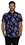 BERTIGO BERTIGO GRENADA/18P POLO SHIRT BLACK FLORAL