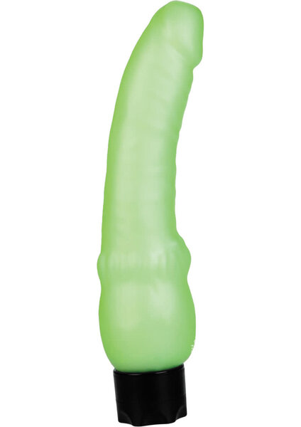 CalExotics GLOW IN THE DARK STUD 7.5" VIBRATOR
