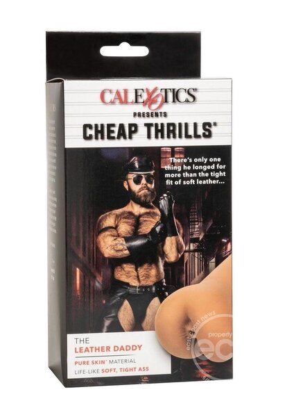 CalExotics CHEAP THRILLS LEATHER DADDY STROKER