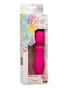 CalExotics BLISS LIQUID SILICONE MINI WAND PINK