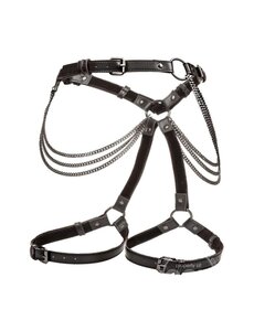 CalExotics EUPHORIA COLLECTION MULTI CHAIN THIGH HARNESS PLUE SIZE
