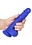 CalExotics ADMIRAL VIBRATING SAILOR 7inch RECHARGEABLE BLUE DILDO