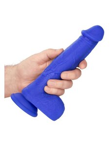 CalExotics ADMIRAL VIBRATING CAPITAN 8inch RECHARGEABLE BLUE DILDO