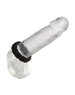 CalExotics ALPHA LIQUID SILICONE PROLONG TREAD COCK RING