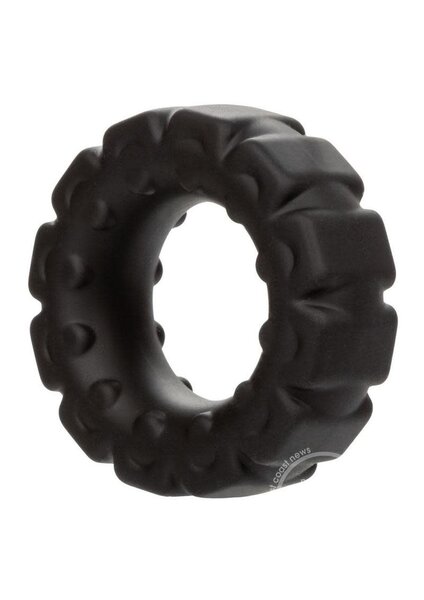 CalExotics ALPHA LIQUID SILICONE PROLONG TREAD COCK RING