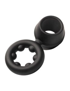 CalExotics ALPHA LIQUID SILICONE DUAL MAGNUM RING