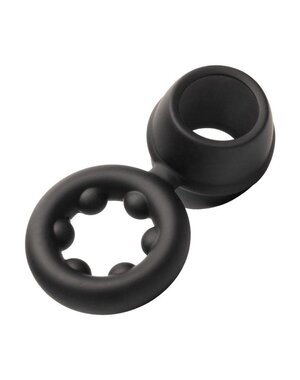 CalExotics ALPHA LIQUID SILICONE DUAL MAGNUM RING