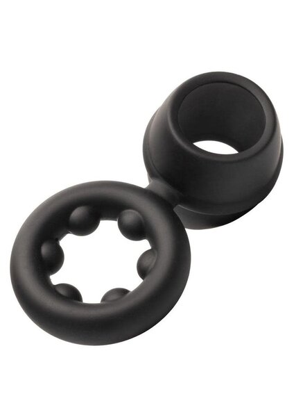 CalExotics ALPHA LIQUID SILICONE DUAL MAGNUM RING