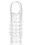 CalExotics STIMULATION ENHANCER TEXTURED SLEEVE 4.25inch CLEAR