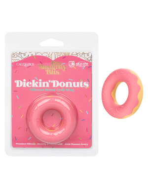 CalExotics NAUGHTY BITS DICKIN' DONUTS SILICONE DONUT COCK RING
