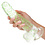 CalExotics NAUGHTY BITS I LEAF DICK GLOW-IN-THE-DARK WEED LEAF DILDO