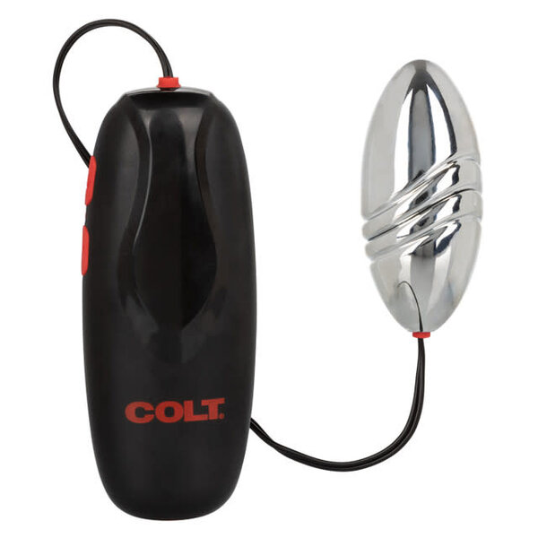 CalExotics COLT RECHARGEABLE TURBO BULLET SILVER