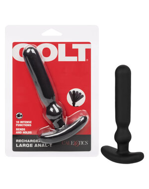 COLT COLT SILICONE ANAL T PROBE RECHARGEABLE LARGE BLACK