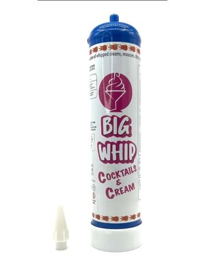  BIG WHIP COCKTAILS & CREAM CHARGER