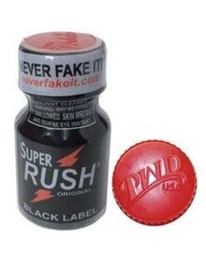 RUSH HEAD CLEANER SM PWD SUPER RUSH BLACK