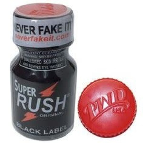RUSH HEAD CLEANER SM PWD SUPER RUSH BLACK
