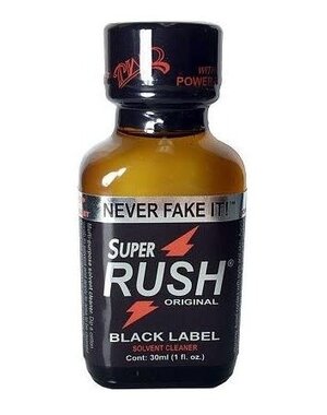 RUSH HEAD CLEANER LRG PWD SUPER RUSH BLACK