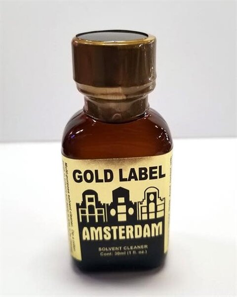 AMSTERDAM HEAD CLEANER LRG AMSTERDAM GOLD
