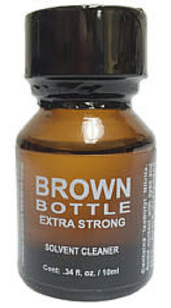 BROWN BOTTLE HEAD CLEANER SM BROWN BOTTLE