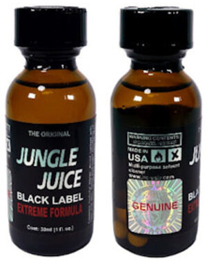 JUNGLE JUICE HEAD CLEANER LRG JJ BLACK