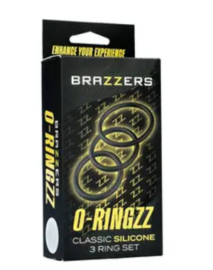 BRAZZERS BRAZZERS O-RINGZZ 3PC SILICONE RING SET