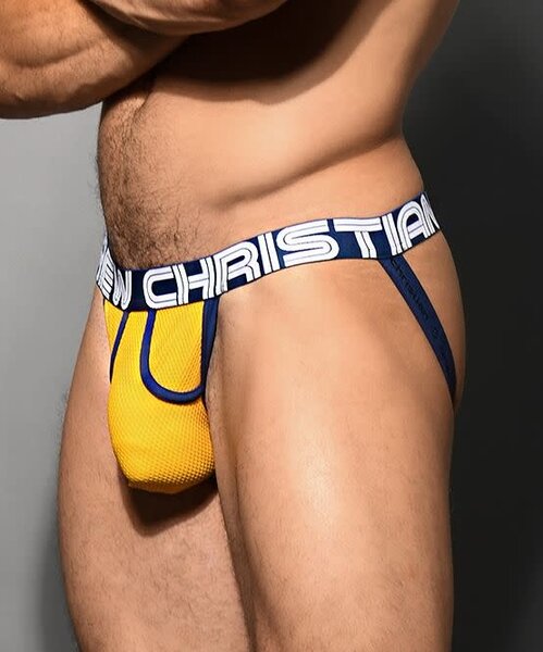 ANDREW CHRISTIAN ANDREW CHRISTIAN RETRO JOCK WITH ALMOST NAKED YELLOW