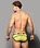 ANDREW CHRISTIAN ANDREW CHRISTIAN FUKR NEON MESH BRIEF NEON YELLOW