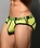 ANDREW CHRISTIAN ANDREW CHRISTIAN FUKR NEON MESH BRIEF NEON YELLOW