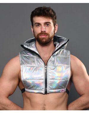 ANDREW CHRISTIAN ANDREW CHRISTIAN CAPSULE SPACE HOODIE VEST