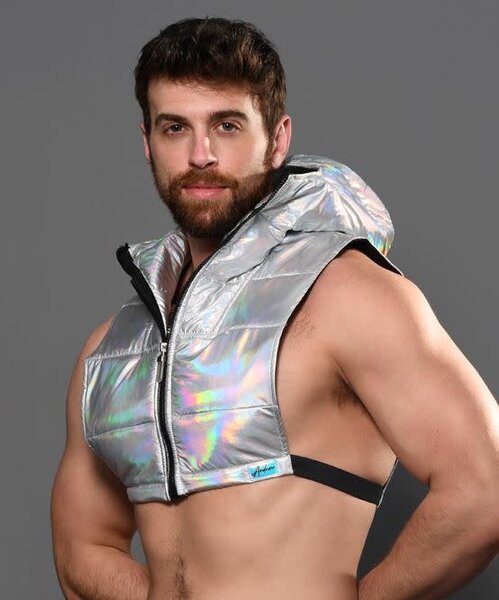 ANDREW CHRISTIAN ANDREW CHRISTIAN CAPSULE SPACE HOODIE VEST