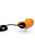 B-VIBE B-VIBE SWIRL TEXTURE PLUG ORANGE