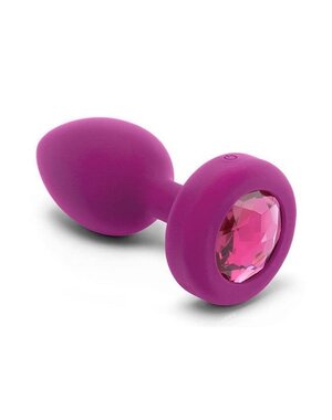 B-VIBE B-VIBE VIBRATE JEWEL PLUG SMALL/MEDIUM