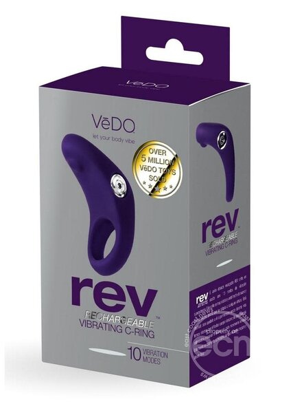 VEDO TOYS VEDO REV RECHARGE VIBRATING COCK RING-