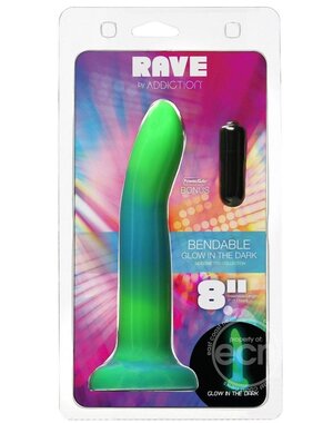 ADDICTION ADDICTION RAVE GITD DILDO 8"