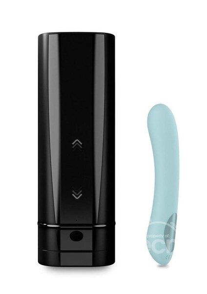 KIIROO ONYX+ PEARL2 COUPLES  MASTURBATOR AND VIBE SET-TURQUOISE