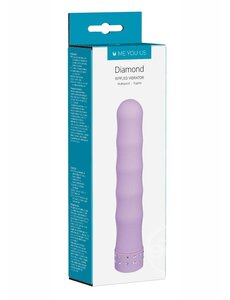 MYU ME YOU US DIAMOND SILK GYRATOR VIBRATOR PURPLE