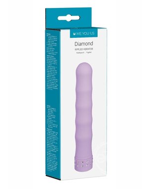 MYU ME YOU US DIAMOND SILK GYRATOR VIBRATOR PURPLE