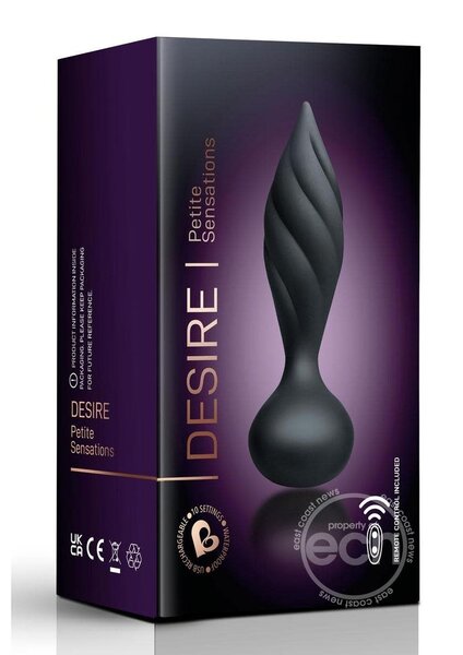 ROCKS-OFF LTD DESIRE PETITE SENSATIONS REMOTE CONTROL PLUG