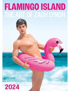 SALZGEBER 2024 CALENDAR FLAMINGO ISLAND THE ARE OF ZACH LYNCH