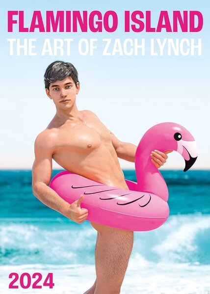 SALZGEBER 2024 CALENDAR FLAMINGO ISLAND THE ARE OF ZACH LYNCH