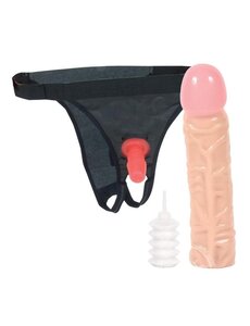 Doc Johnson VAC U LOCK HARNESS 2 W/ 8" DONG