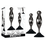 EVOLVED NOVELTIES EVOLVED JOY STICKS ANAL PLUG SET BLACK