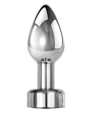 GENDER X GX ROCKIN METAL PLUG RECHARGEABLE SILVER