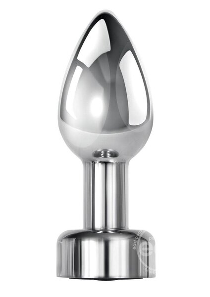 GENDER X GX ROCKIN METAL PLUG RECHARGEABLE SILVER