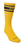 NASTY PIG NASTY PIG HOOK'D UP SPORT SOCKS ELECTRIC YELLOW/BLACK