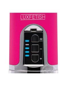 LUX FETISH LUX FETISH RECH 4 FUNCTION AUTO PUSSY PUMP WITH CLIT STIMULATOR PINK