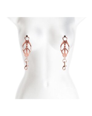 NS Novelties BOUND NIPPLE CLAMPS C3 ROSE GOLD
