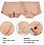SILICONE REALISTIC FALSE PUSSY BRIEFS WHITE W/ VAGINAL SLEEVE