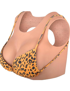 YEEFAIRY YEEFAIRY SILICONE BREASTPLATE WITH SCOOP NECK & CUT OUT BACK